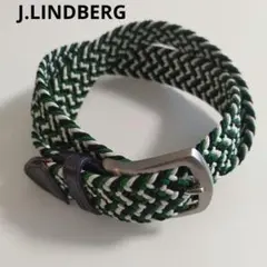 J.LINDENBERG 編み込み ゴルフベルト