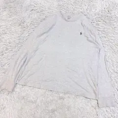 POLO RALPH LAUREN ポロラルフローレン 長袖Tシャツ グレー Lのサムネイル