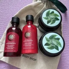 THE BODY SHOP ヘアケアセット ストロベリー フジグリーンティーのサムネイル