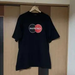 BALENCIAGA ロゴプリント Tシャツ ブラックのサムネイル