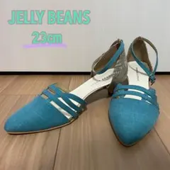 JELLY BEANS カッティングセパレートパンプス