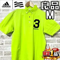 【早い者勝ち✨】アディダスゴルフ メンズ 半袖ポロシャツ M イエロー 黄色