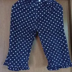 水玉模様のハーフパンツ 130サイズ