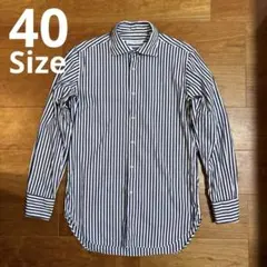 アーバンリサーチドアーズ 長袖 ドレスシャツ ビジネス用 ワイシャツ ストライプ