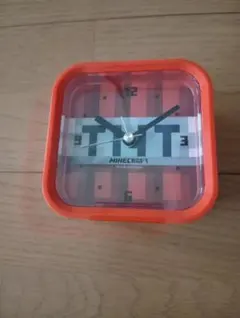 Minecraft オレンジ置時計のサムネイル