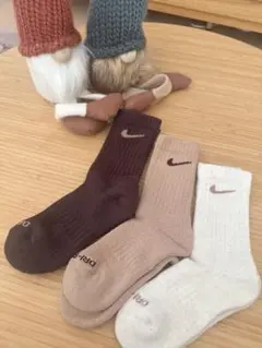 Nike キッズ靴下 3足セット 17-21