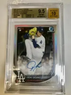 2025 Bowman Chrome 佐々木朗希 /499 RC auto - メルカリ