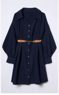 REDYAZEL/チェーンベルト付きミニワンピース