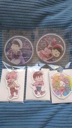 おそ松さん セリア キャンドゥ アクリルキーホルダー アクリルコースター