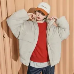 ブラウン ダウンジャケット