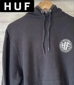 HUF ブラック プルオーバーパーカー Lサイズ