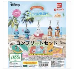 ディズニーキャラクター　めじるしアクセサリー　サマー　コンプリート
