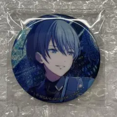 プロセカ 青柳冬弥 あんスタ グリッター缶バッジ グリ缶 缶バッジ 缶バ