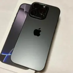 【SIMフリー】iPhone 16 Pro 128GB ブラックチタニウム