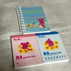 ⑤ポストペット　モモ　メモ帳　ミニメモ　平成レトロ
