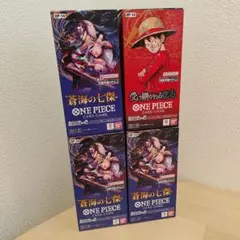 ワンピースカード 4BOXセット テープカット ワンピースカード 4BOX テープカット品 - メルカリ