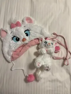 ディズニー　マリー　ファンキャップ　ポシェット　セット