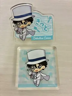 名探偵コナン　ミニキャラキッチン　お名前バッジ　アクリルブロック　怪盗キッド