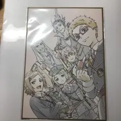 特刀剣乱舞花丸　雪の巻　入場者特典　色紙風かあど