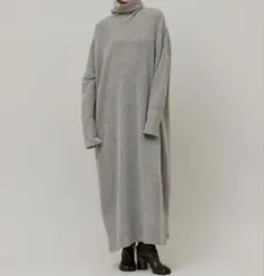 □ 44118☆冬 カレンソロジー シャギーロング コート ワンピース 