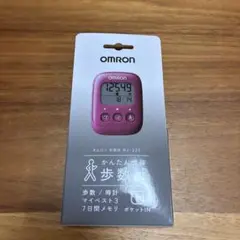 オムロン 歩数計 HJ-325-PK ピンク