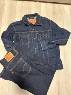 Levi Strauss & Co. ダークデニムジャケット Mサイズ　セット