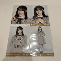 乃木坂46 大越ひなの 生写真 乃木コレ コンプ r ビリヤニ 40th制服