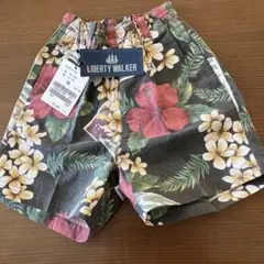 新品　LIBERTY WALKER フラワープリント サーフパンツ 100cm