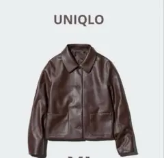 UNIQLO ユニクロ コーティングショートジャケット