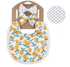 新品♡リバーシブルスタイ♡ヘアバンド♡セット♡幸せを呼ぶ♡可愛い♡