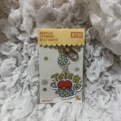 BT21 アクリルキーリング TATA