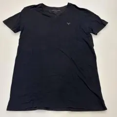 即日発送❣️AMERICAN EAGLE VネックTシャツ 半袖 ブラック XSのサムネイル
