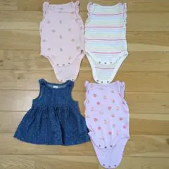 GAP Baby ボディスーツ、ワンピース 4点セット