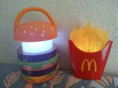 マクドナルド福袋ハンバーガー フライドポテト LEDライト