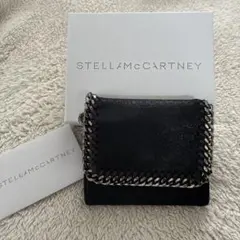 ちゅん様専用⭐︎STELLA McCARTNEY ブラック三つ折り財布