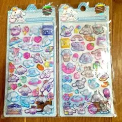 シナモロールのボンボンドロップウォーターシール2個セット૮꒰˵• ﻌ •˵꒱ა