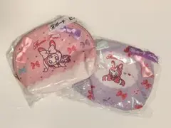 当たりくじ　一番くじ　メゾピアノ mezzopiano ポーチ　ピンク　パープル