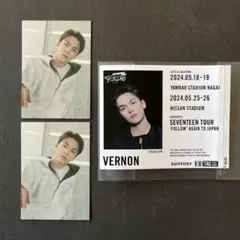 SEVENTEEN セブチ FOLLOW AGAIN バーノン トレカ＆ラベル