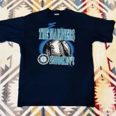 90s シアトル・マリナーズ Tシャツ XL MLB ヴィンテージ TULTEX