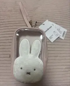 【新品未使用タグ付】Dick Bruna ミッフィー ハンドル付きスクエアポーチのサムネイル