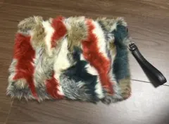 クラッチバック　ファーバック