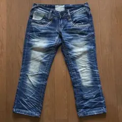 ロリータ ハーフデニム XS