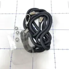 スマホストラップ紛失落下防止薄型 軽量帯便利 長さ調整可能ネックストラップ