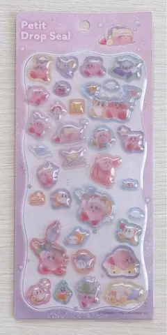 おすそ分け 별의 커비 Petit Drop Sealプチドロップシール