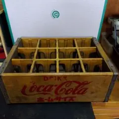 コカ・コーラ 木箱 ホームサイズ 레트로 ヴィンテージ 중고