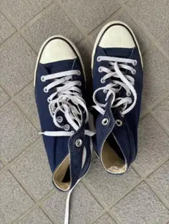 CONVERSE ネイビー ハイカットスニーカー