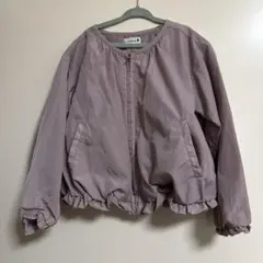branshes 薄紫 フリル付きジャケット 120