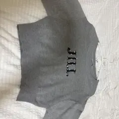JILLSTUART パールロゴ スウェット グレーのサムネイル