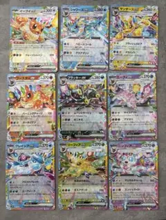 テラスタルフェス ブイズ ex RR 9種類 まとめ売り