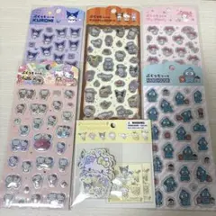正規品　サンリオ　ぷくっとシール　4枚セット